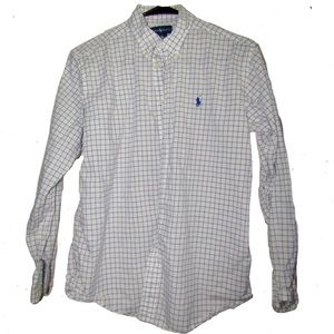 Boys Polo long sleeve dress shirt